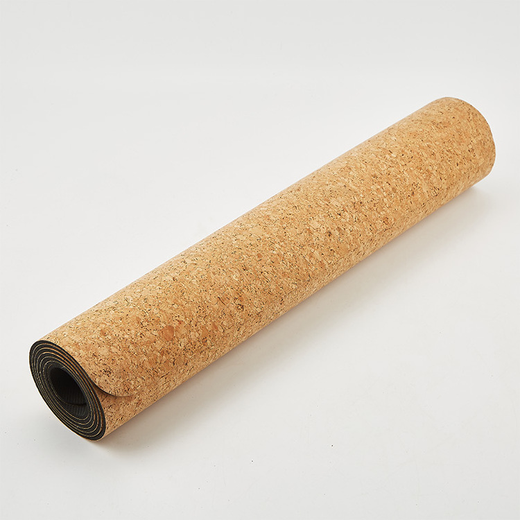 Best Selling Portuguese Cork TPE Yoga Mat Non-Slip Cork Natural Material