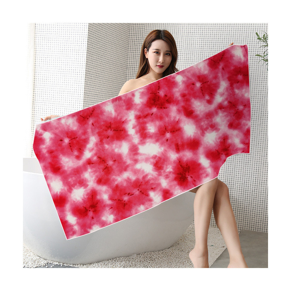 Redsun sand free recycled beach towel microfiber wholesale