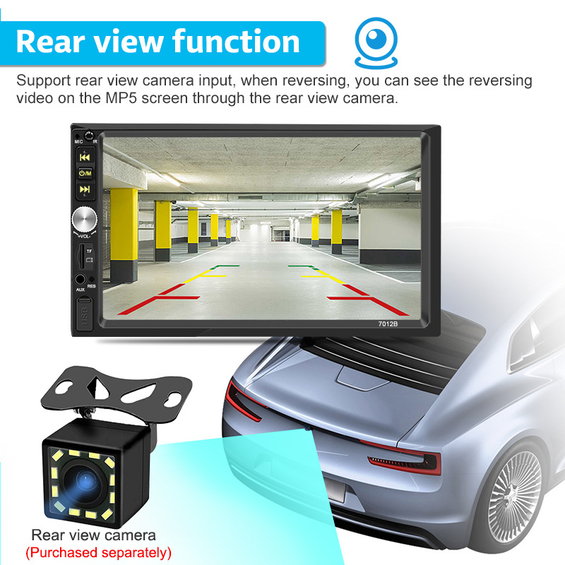 7inch car monitor 1din 2din car radio mp5 video player