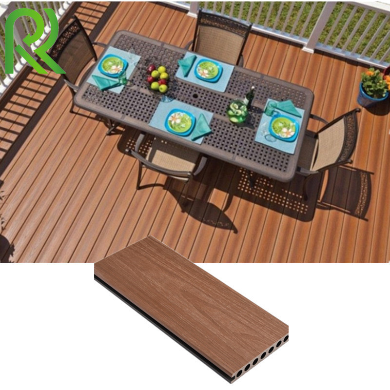 Terrasse High Quality Deep Embossed WPC  Decking Terrasse Composite Deck Floor