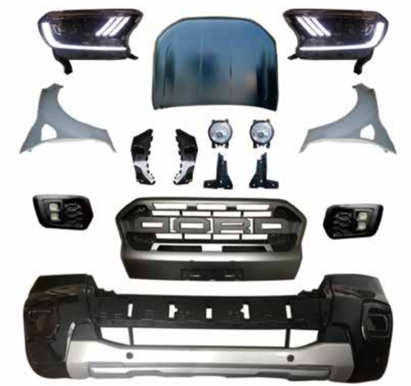 Auto Part Accessories Body Kit For Ford Ranger T6 conversion to upgrade to T8