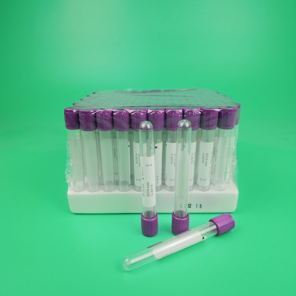 CE Vacuum Blood Collection Vacutainer Tubes K3 Edta Blood Test Collection Tube for Medical