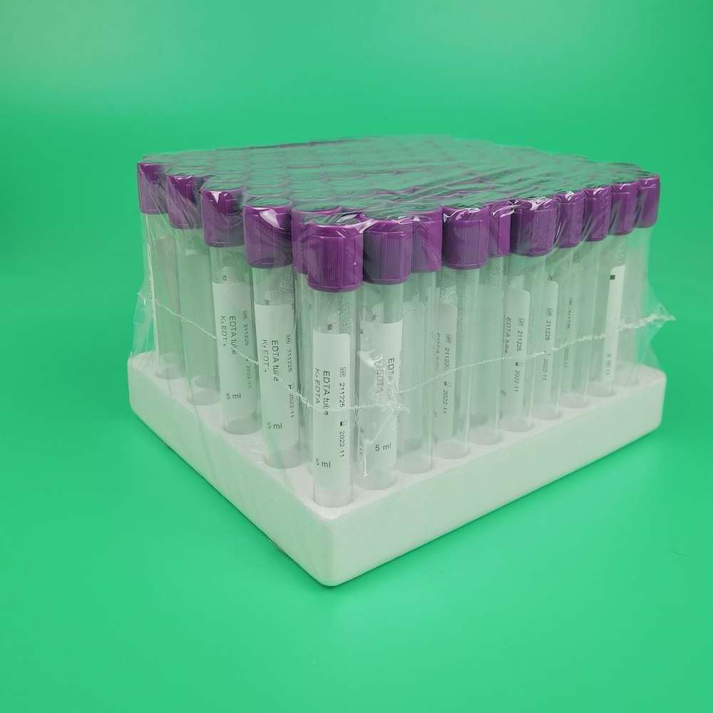 CE Vacuum Blood Collection Vacutainer Tubes K3 Edta Blood Test Collection Tube for Medical