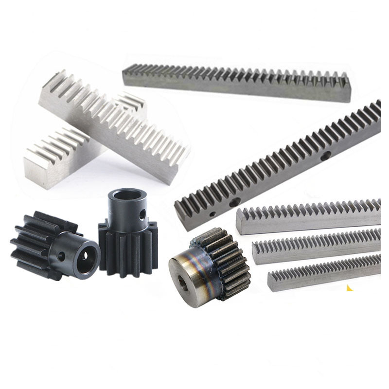 CNC machining small Rack Gear And Pinion Drive Plastic Round Helical Gear Rack