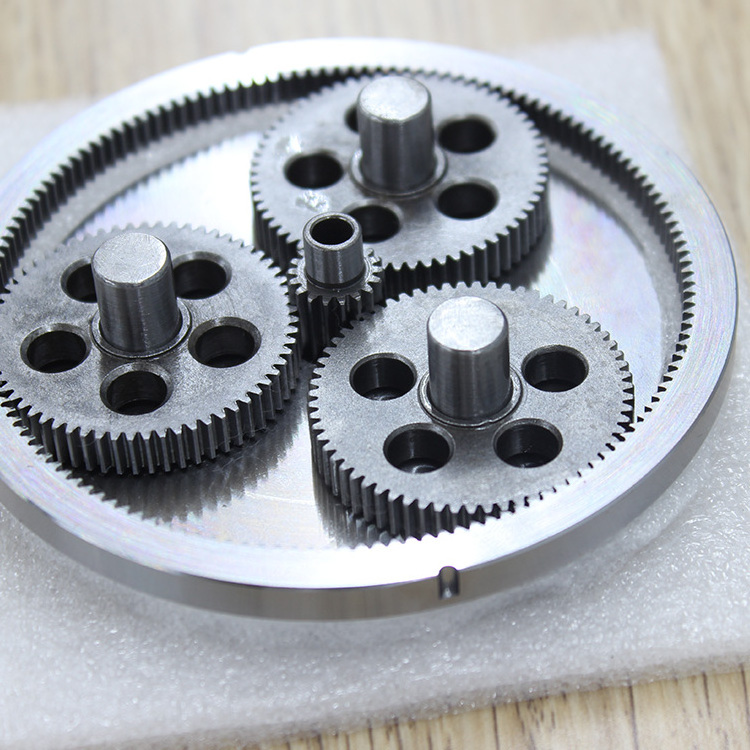 Custom made high precision small mod internal cycle ring gear planetary gear set for gearbox