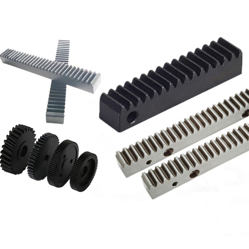 CNC machining small Rack Gear And Pinion Drive Plastic Round Helical Gear Rack