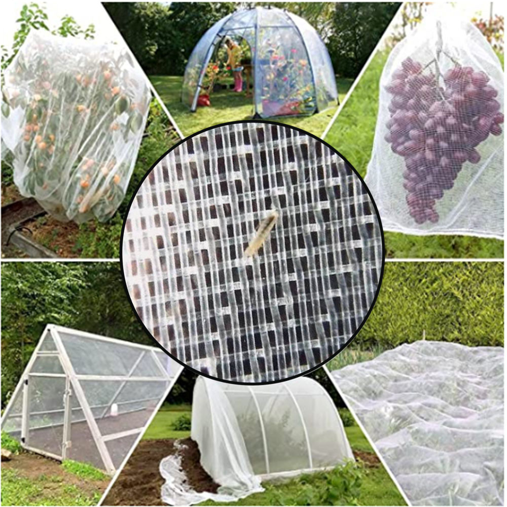 China Professional Plastic Nets 40mesh, 50mesh Insect Netting Greenhouse Anti-insect Net