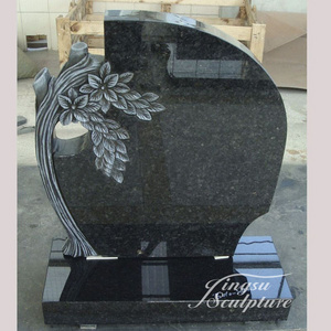 Cemetery granite tree headstone design