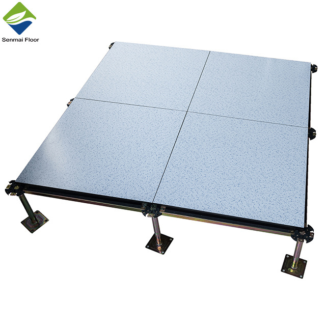 Best price static conductive calcium sulphate raised floor for clean room and office