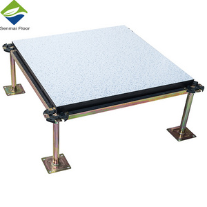 Best price static conductive calcium sulphate raised floor for clean room and office