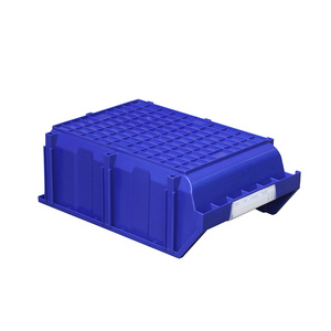 Cheap Price PP Colorful Customize 553*365*210mm Garage Tool Storage Picking Stackable Plastic Work Bins