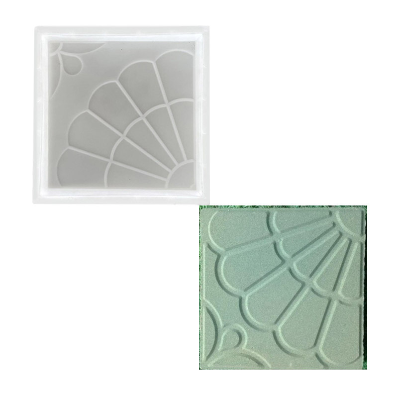 Chinese Factory Wholesale Precast Decorative Plastic Paver Mold Cement Brick Mould Stamp Concrete Block Molds