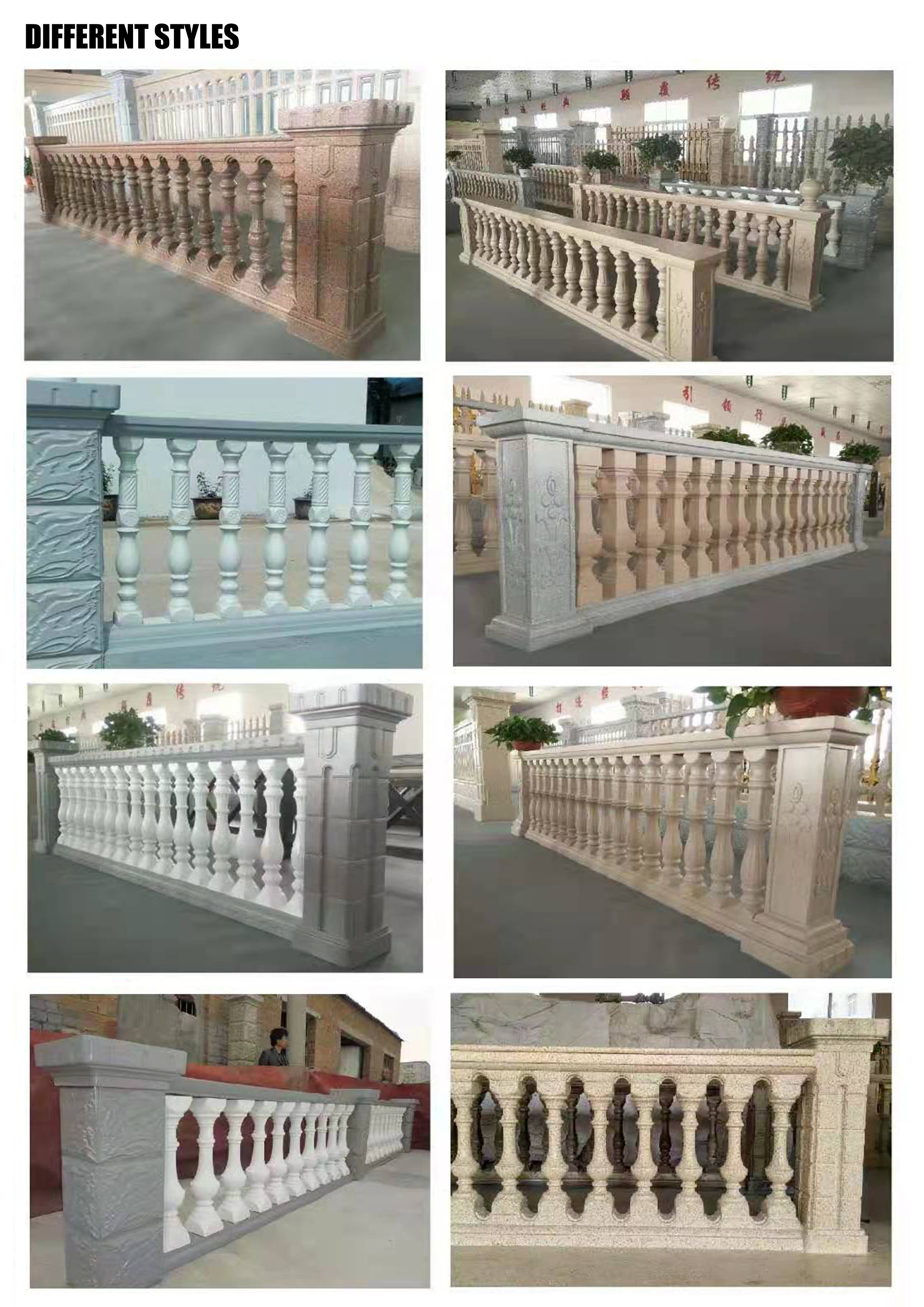 85/162CM European Roman Column Mouldor Concrete Plastic Moulds for Garden Balcony Fence Decor Balustrades Mold