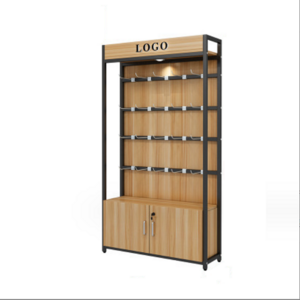 Wooden display shelves Supermarket Shelves Wooden Metal Display Racks Shoes display shelf Shelving store rack