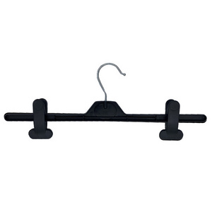 Plastic Pant Hanger and Skirt clip Customization hanger  metal hooks colored Plastic hanging rack clips  For Market Clip Hanger