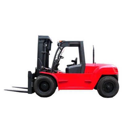 container diesel forklift montacargas 10 ton forklift truck with fork positioner and ac cabin