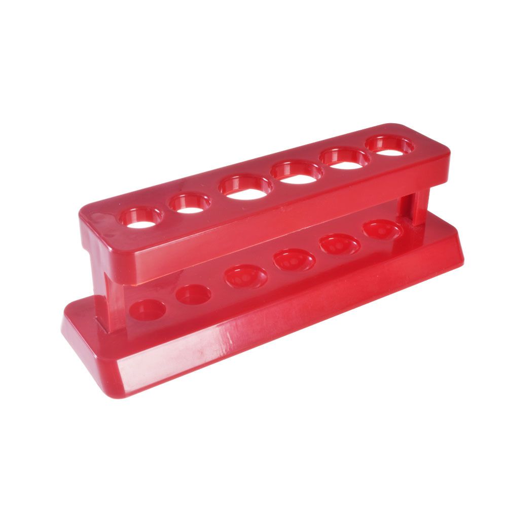 2023 Special Hot Selling Laboratory Test Tube Rack 12mm 16mm Abs Six Hole Holder Function Test Tube Rack With Rack