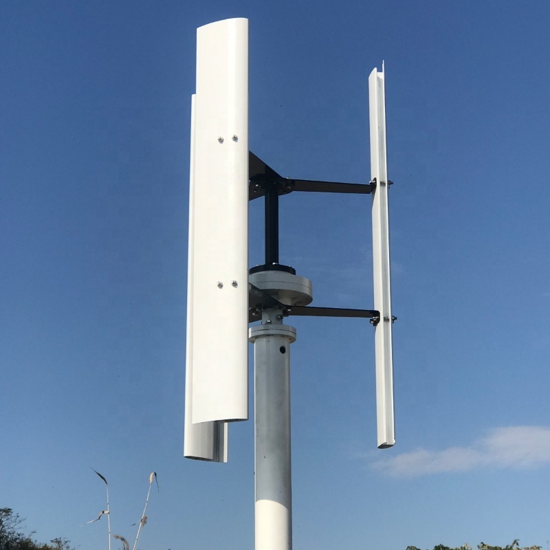 400W 600w 1000w With MPPT wind controller Vertical Axis Wind Turbine 12V/24V Low Noise Direct Drive Generator