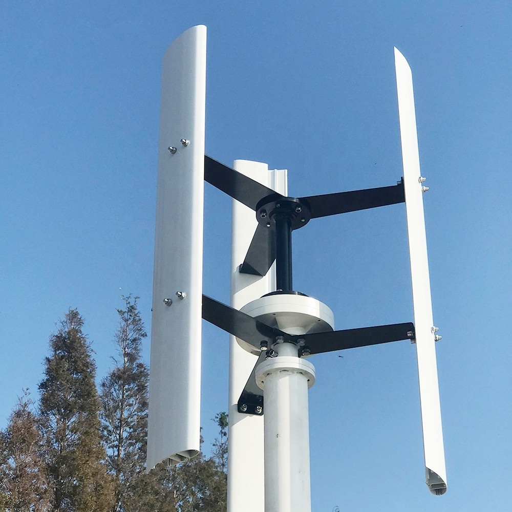 400W 600w 1000w With MPPT wind controller Vertical Axis Wind Turbine 12V/24V Low Noise Direct Drive Generator