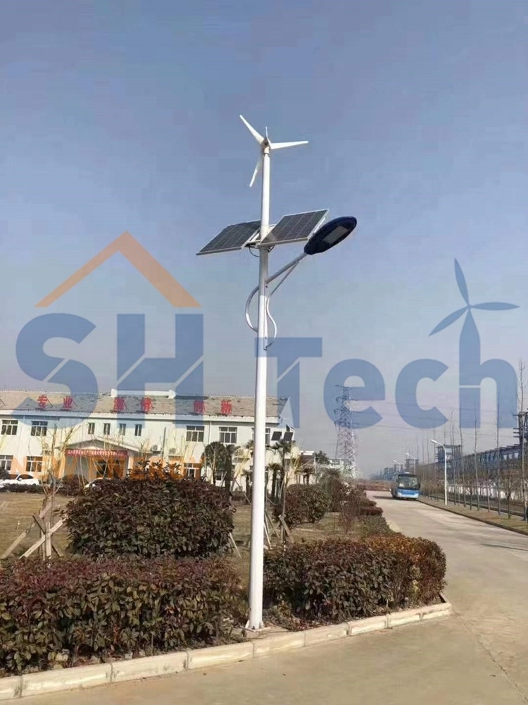 China Factory 1kw 48v 24V 12V Wind Turbine 5 Blades Free MPPT Controller Windmill