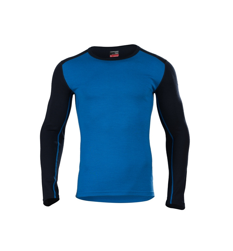 160gsm Single Jersey Short Sleeve Thermal Crew Neck 100% Merino Wool underwear