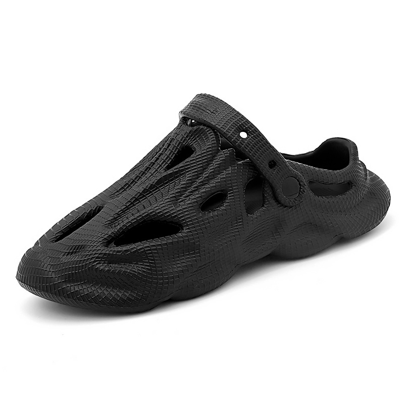 Widely Used Superior Quality Summer Breathable Design China Clogs Black