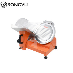 High Quality Hotel Restaurant Kitchen Catering Equipment Domestic Semi-automatic 250mm 10 inch Meat Slicer