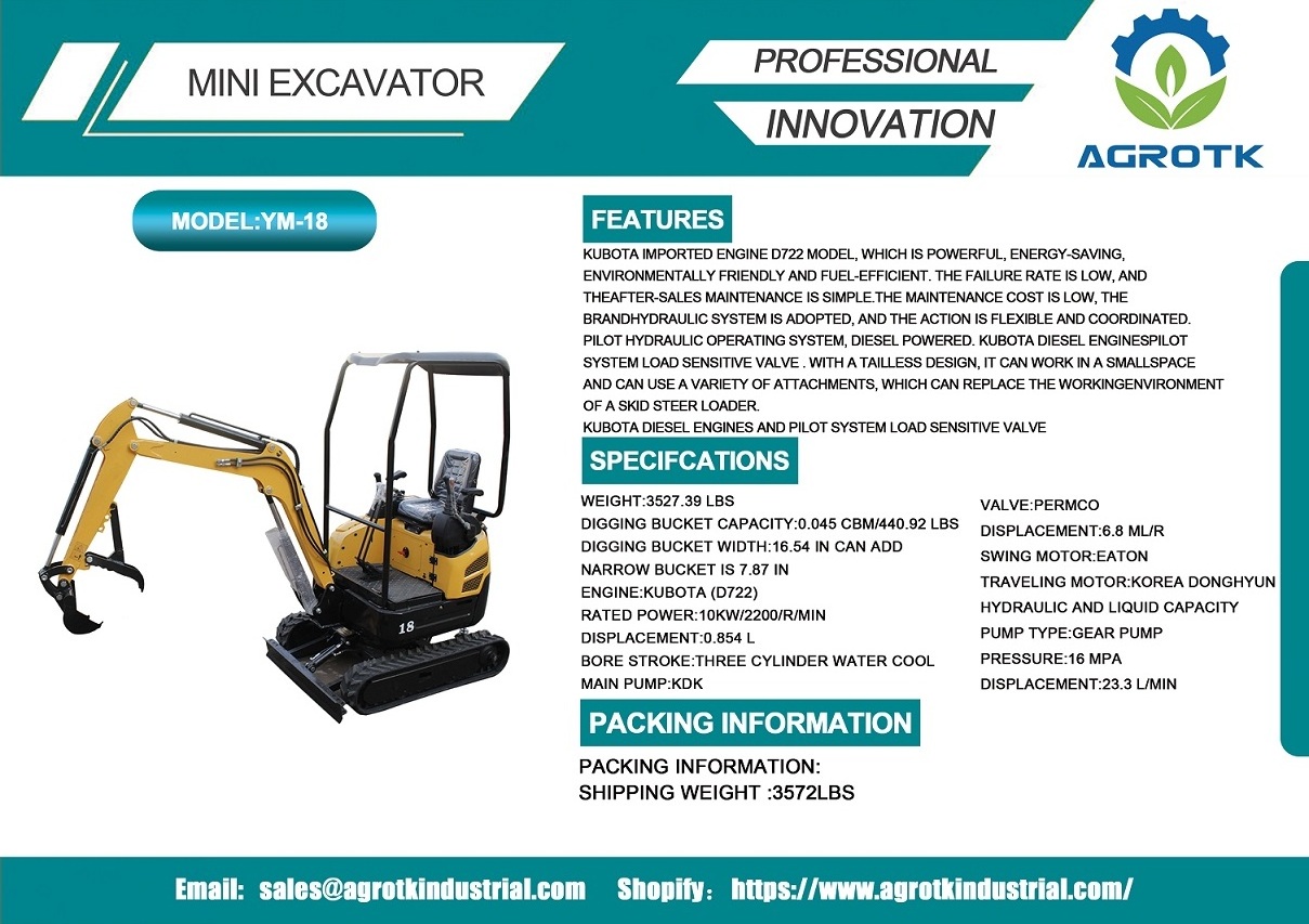 13.5hp Engine Crawler Mini Excavator Small Digger Crawler Excavators Earth-moving Machinery Factory Prices