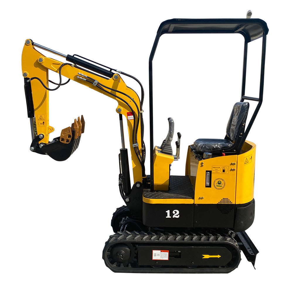 13.5hp Engine Crawler Mini Excavator Small Digger Crawler Excavators Earth-moving Machinery Factory Prices