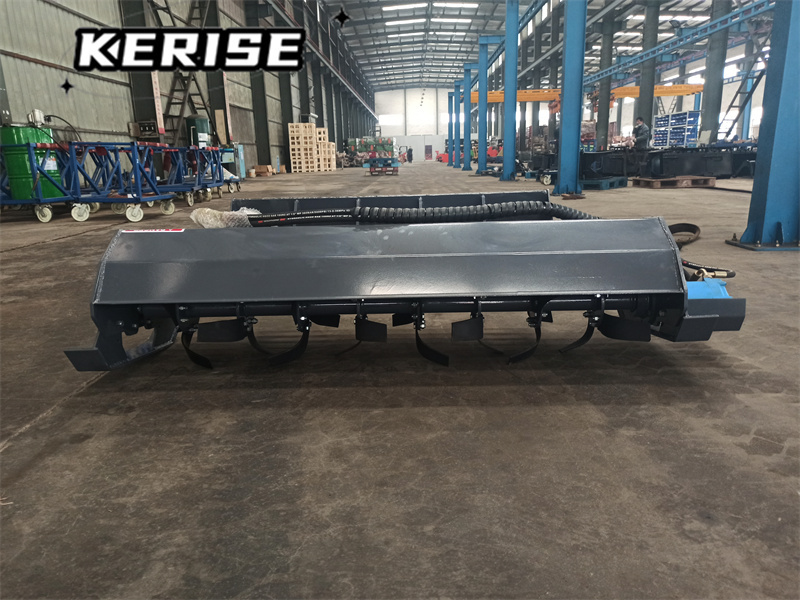 72inch Skid Steer Cultivators Loader Trailer Rotary Tiller for skid steer attachment