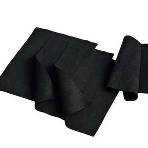 Adsorption activated charcoal fabric carbon fiber felt media activated carbon filter cloth roll for dust filter