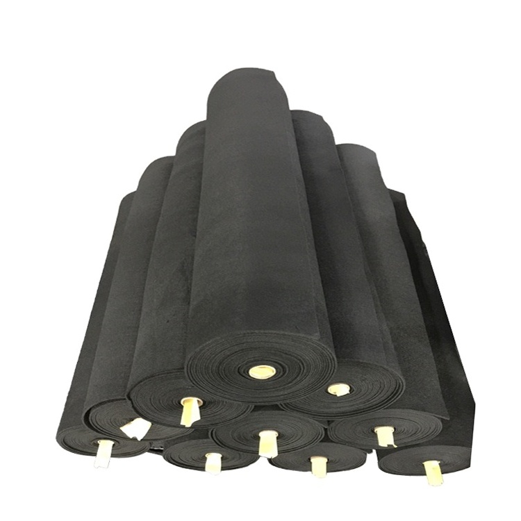 Fireproof Industrial thermal insulation activated carbon liner non woven fabric fiber epa 500 activated carbon felt