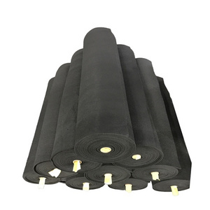 Fireproof Industrial thermal insulation activated carbon liner non woven fabric fiber epa 500 activated carbon felt