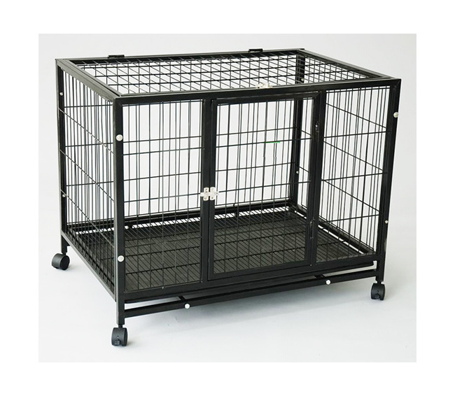 Large outdoor welded used dog kennels cages and runs for sale