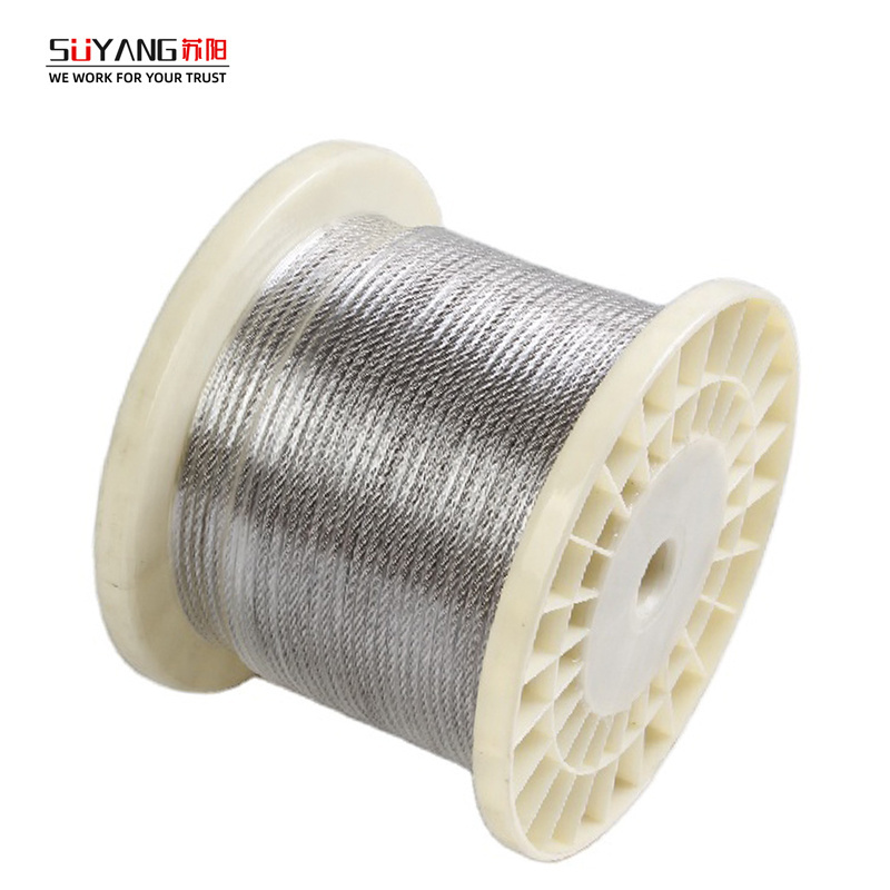 316 1x7 0.6mm stainless steel wire rope