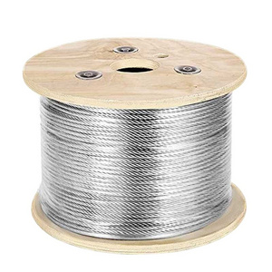 304 7x19 316 2.0mm stainless steel wire rope