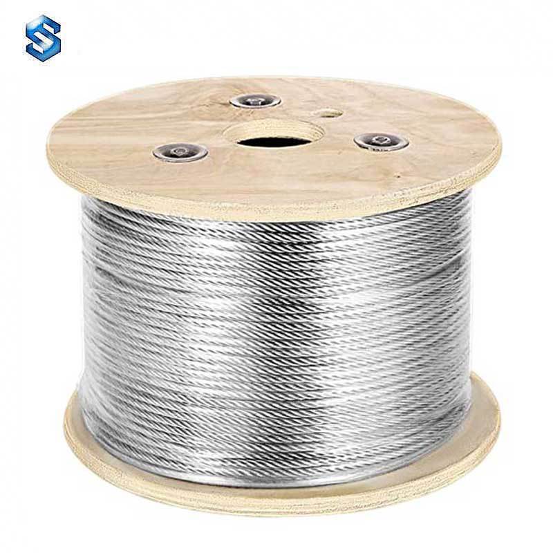 1*7 fishing line 1.5mm ss 304 wire rope