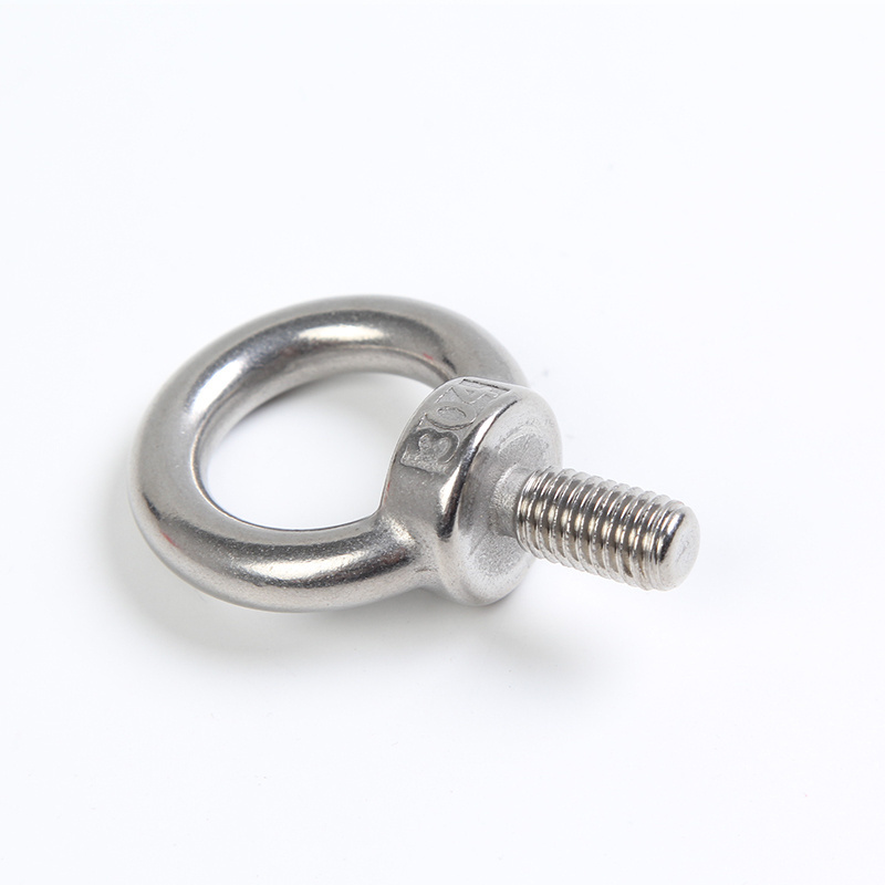 Hot Sale Din580 M24 Forged Lifting Rigging Eye Bolt Anchor 304 Stainless Steel