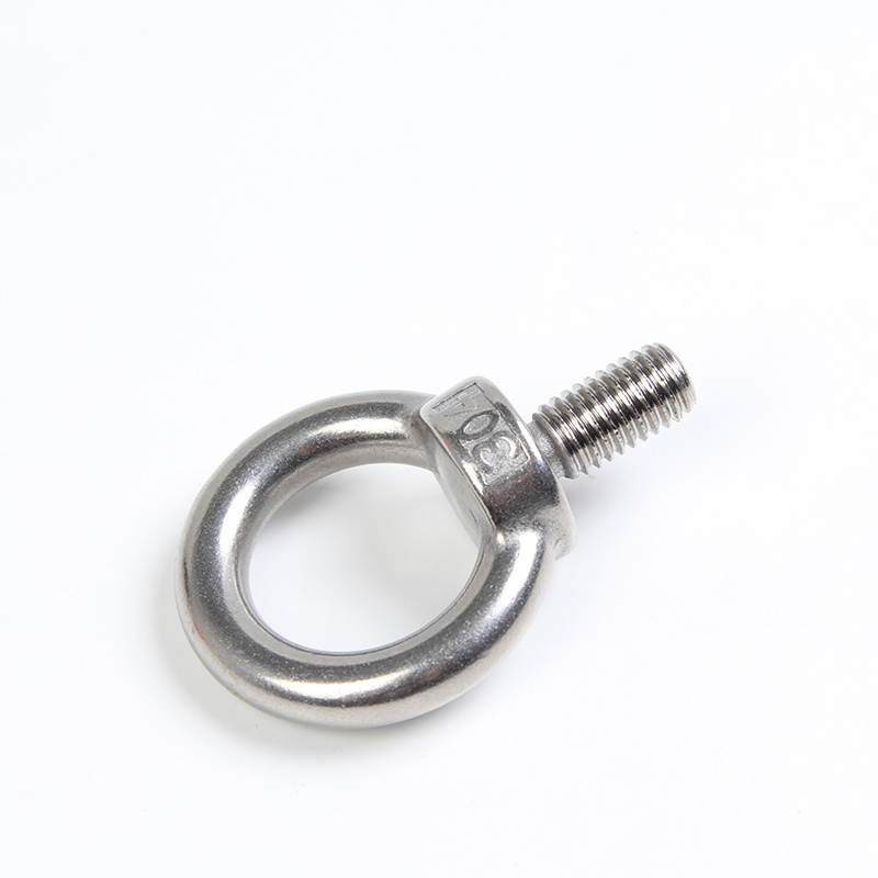 Hot Sale Din580 M24 Forged Lifting Rigging Eye Bolt Anchor 304 Stainless Steel