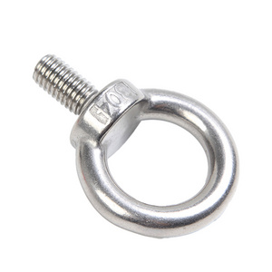 Hot Sale Din580 M24 Forged Lifting Rigging Eye Bolt Anchor 304 Stainless Steel