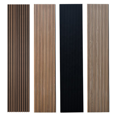 Cheap Price Noise Reduction Soundproof Akupanel Wooden Acoustic Slat Panel Panel Acoustic