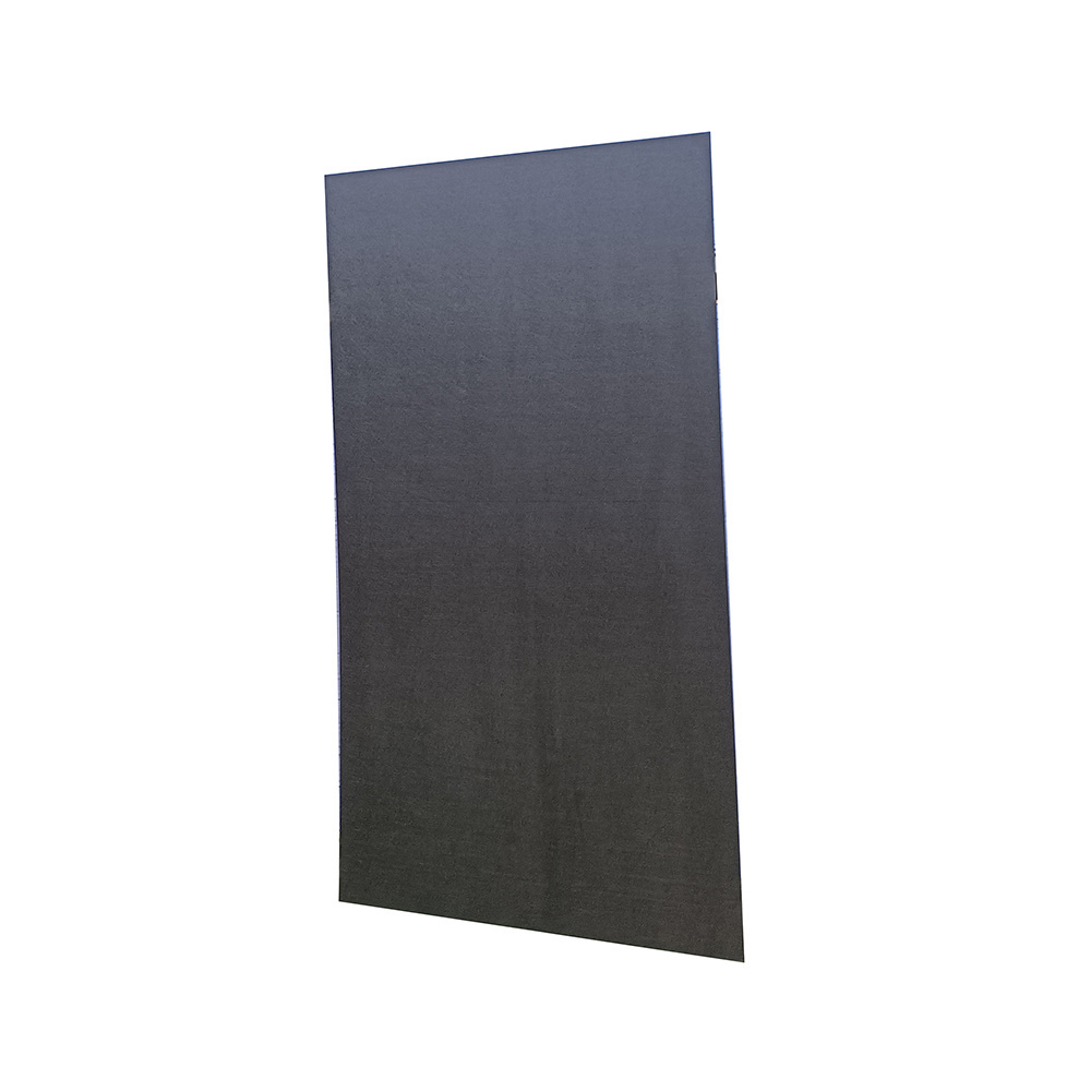 Black Oak Veneer Akupanel Wooden Slats Wall Portable Soundproofing Acoustic Panels