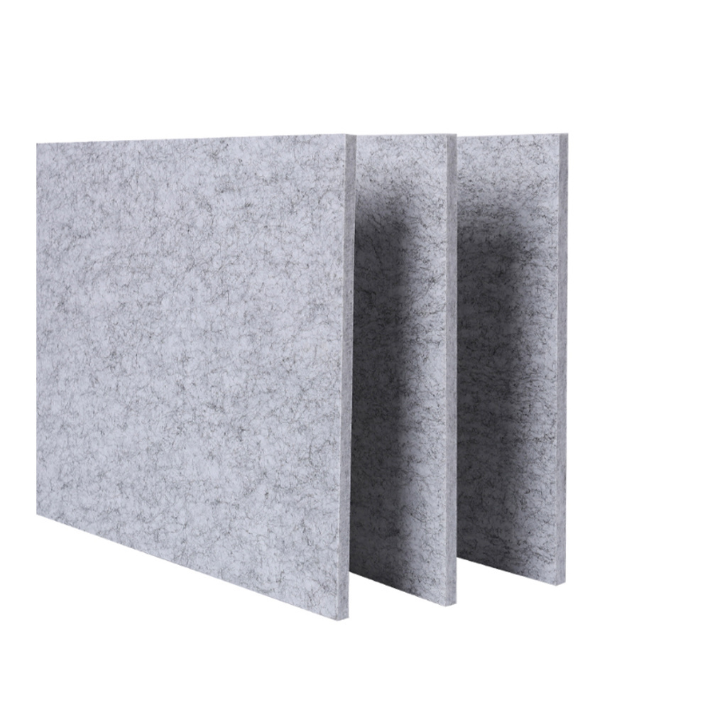 High Density 2400*600mm Decorative Sound Proof Hexagon Polyester Fiber Acoustic Panel Custom Pet Acoustic Panels