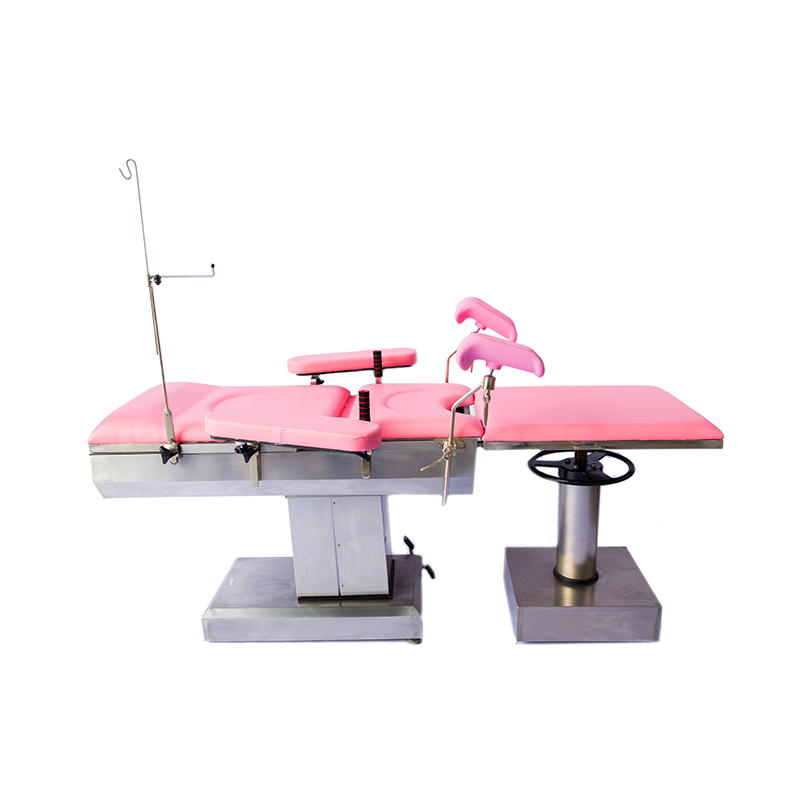 Delivery table Hospital Room Use Mechanical Gynaecological Examination Bed With Stirrups Gynecological Chair