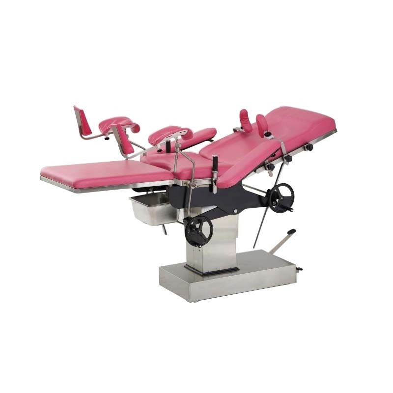 Universal General Portable Manual Medical Ot Hydraulic Obstetric Gynecology Surgery Operating Surgical Exam Bed Table