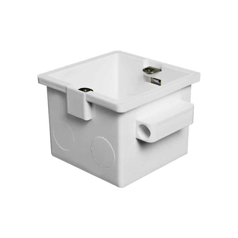 Factory Price High Quality Square Wall Mounted Junction Box PVC Switch Box PVC Electrical Junction Box