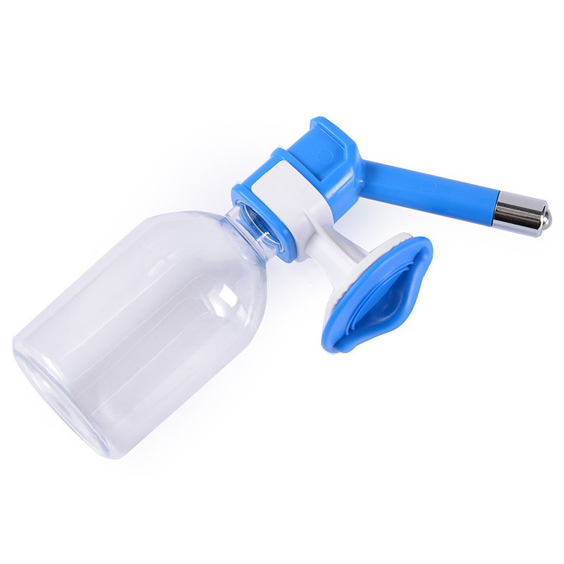 Pet Water Feeder Bottle Nozzle No Drip Reusing Safe Drinking Dispenser for Dog Cat