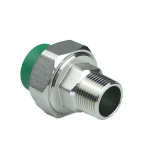 PPR Plumbing Fitting PPR Pipe Fitting Male Socket Union