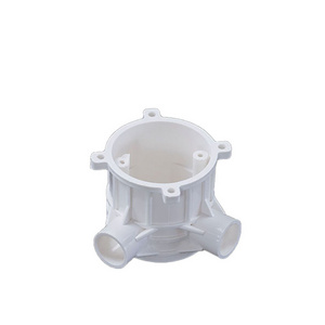 Electrical Plastic PVC Cable Coupling Bending Connect Joint Conduit Hight Two Way Circular junction Box