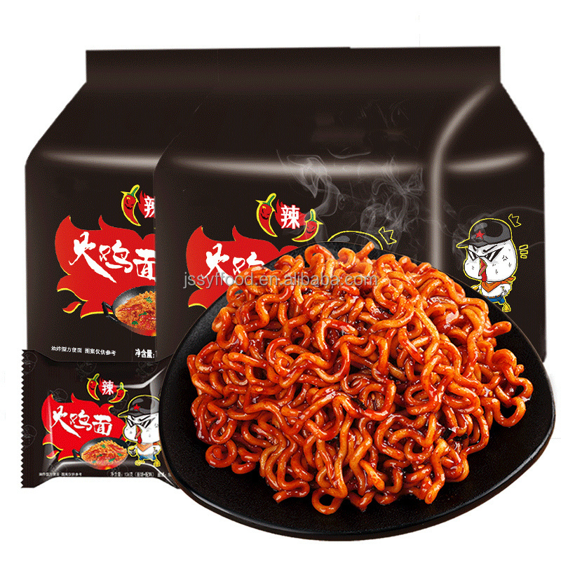 HACCP/BRC Certificate OEM wholesale Korean hot chicken spicy flavour Instant Ramen Noodles